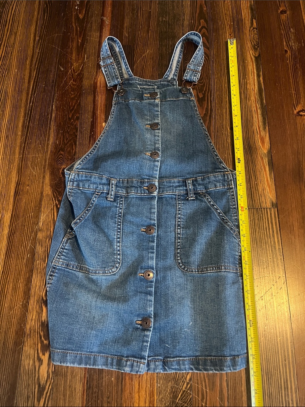 OshKosh B'gosh Blue Denim Pinafore Dress